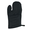 Branded Oven Mitts Black